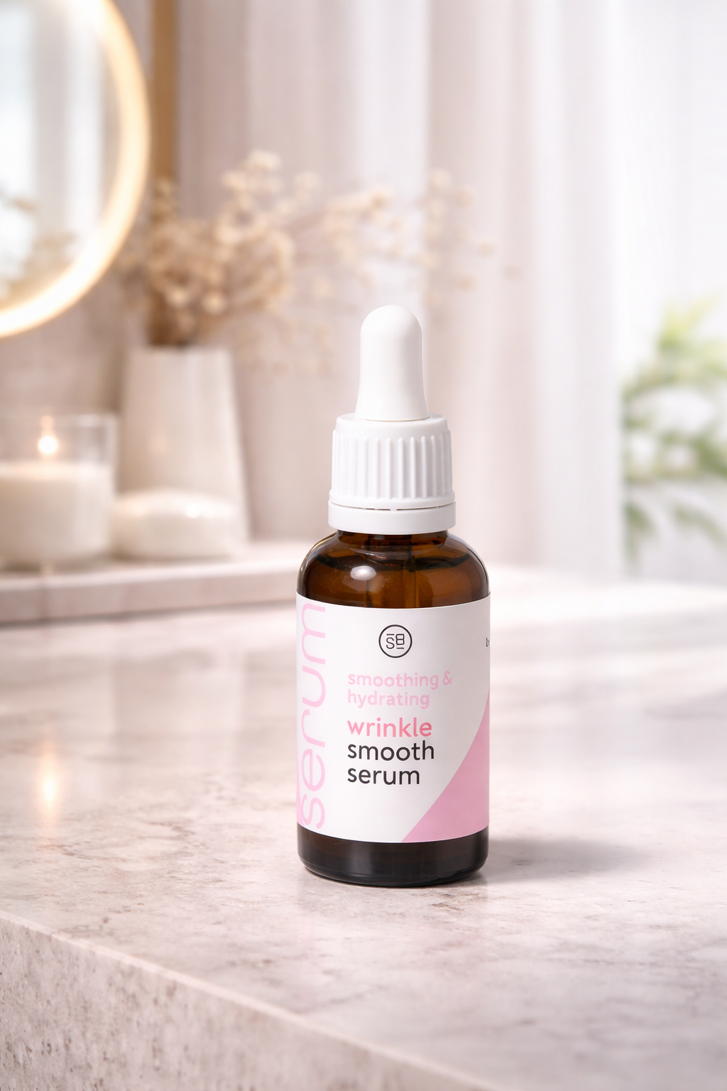 Skin Bliss Wrinkle Smooth Serum Anti-Rides Peptides Vitamine E 30ml