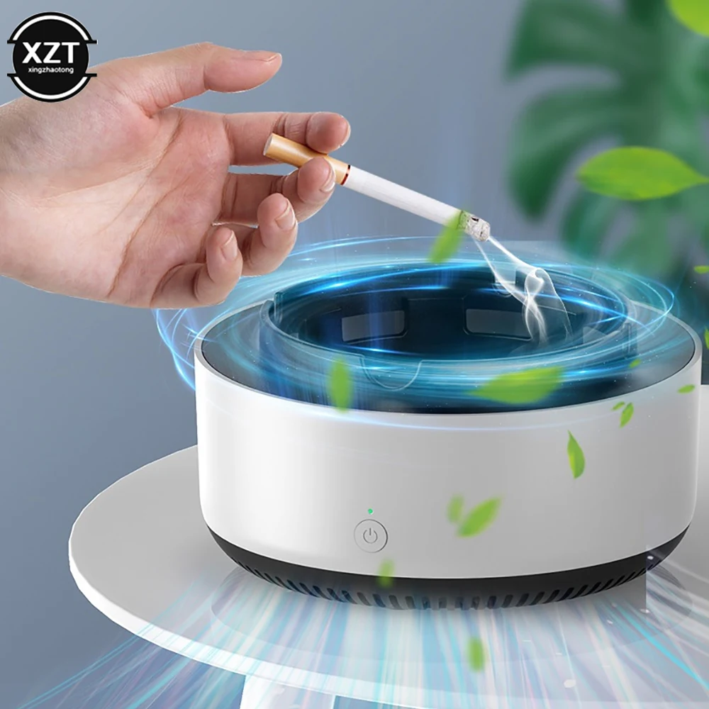 Multipurpose Smokeless Ashtray Air Purifier Portable for Home & Office