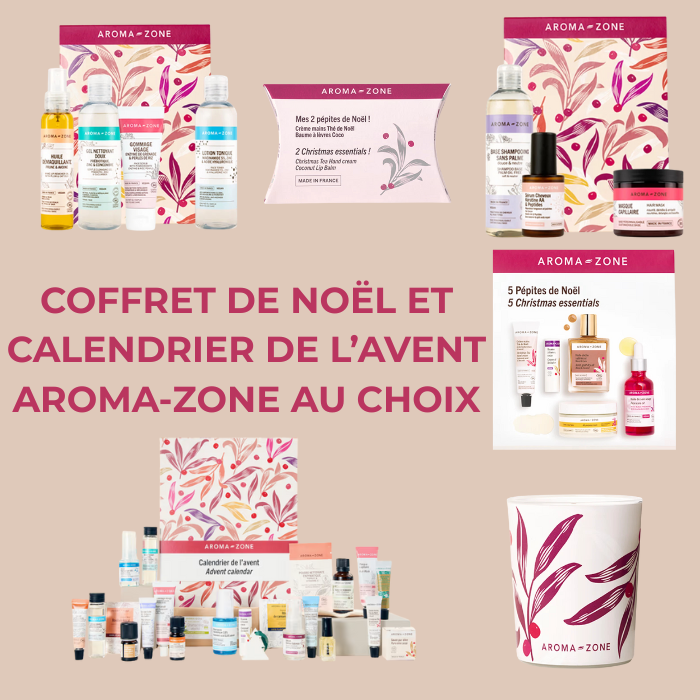 Aroma-Zone Coffret Beauté au choix noël - calendrier de l'avent au choix
