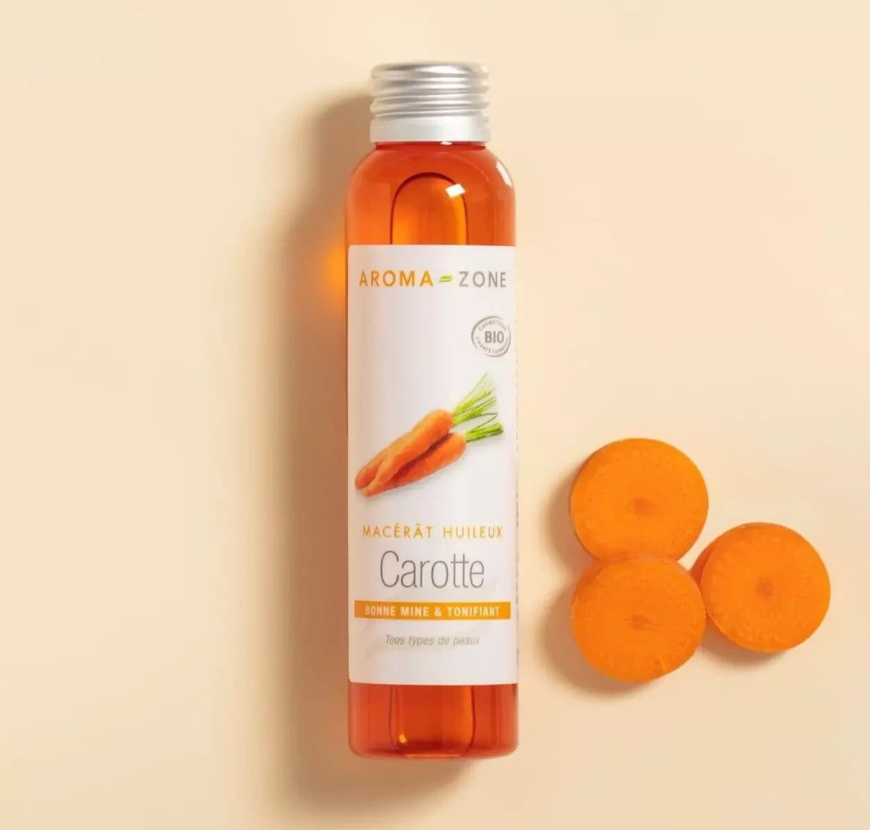 Huile de Carotte 100% BIO macérât huileux Anti imperfection peau parfaite 100 ML