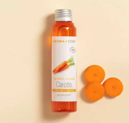 Huile de Carotte 100% BIO macérât huileux Anti imperfection peau parfaite 100 ML