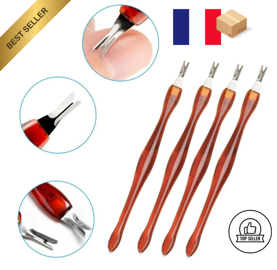 Coupe Cuticule Pince à Envie en Acier Soin des Ongles Manucure Manicure