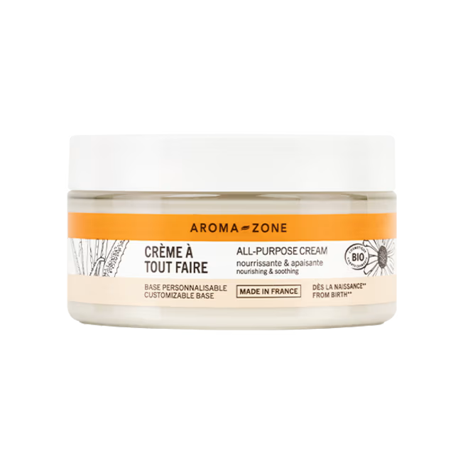 AROMA-ZONE Crème à tout faire 100ml ou 200ml, corps entier multi-fonctions