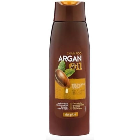 Shampooing à l'huile d'argan 400 ml Cheveux secs et abîmés DeliplusMercadona