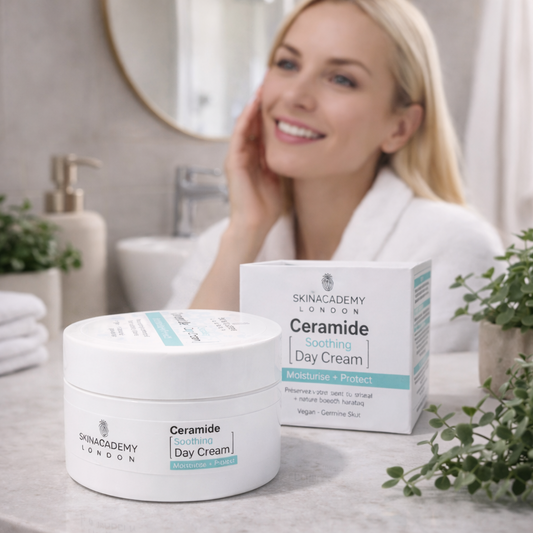 Skin Academy Ceramide Crème Jour Hydratante Peau Sensible Vegan 50ml theordinary