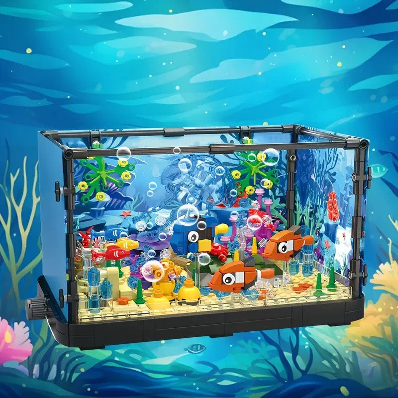 Jeux Assemblage Décoration Style aquarium, poisson, Jeux Adultes Et Enfant