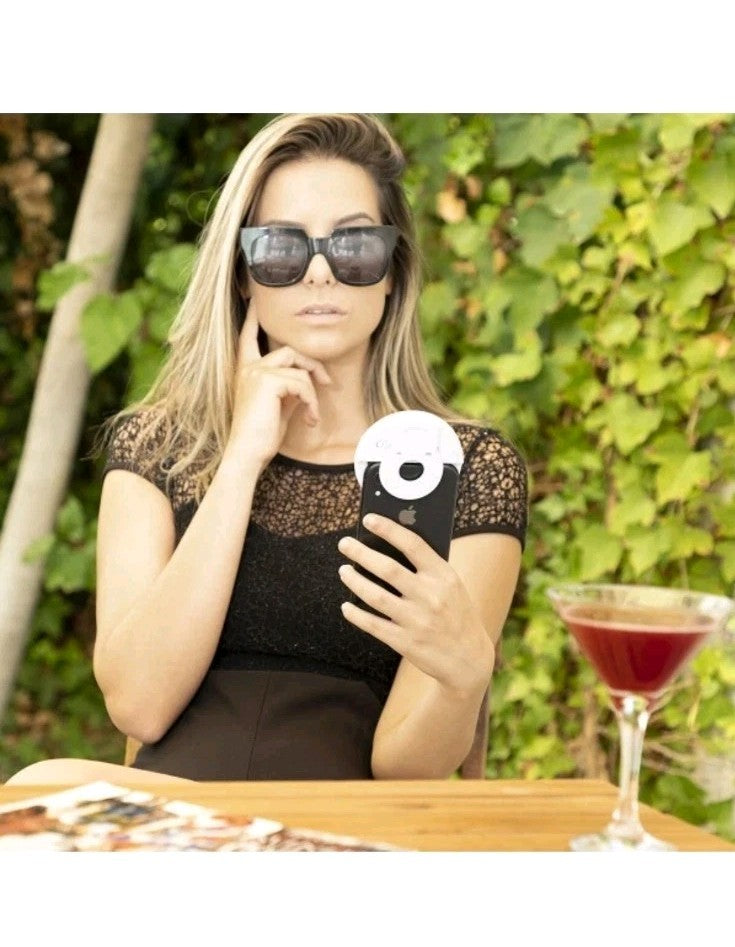 Anneau Lumineux pour Selfie Rechargeable BIGBEN plusieurs Intensités