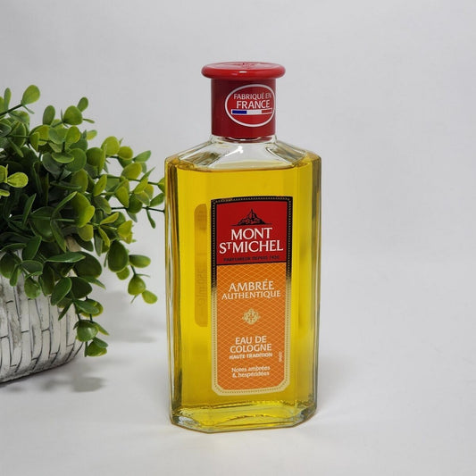 Parfum Eau de Cologne Ambrée authentique MONT SAINT MICHEL le flacon de 250mL