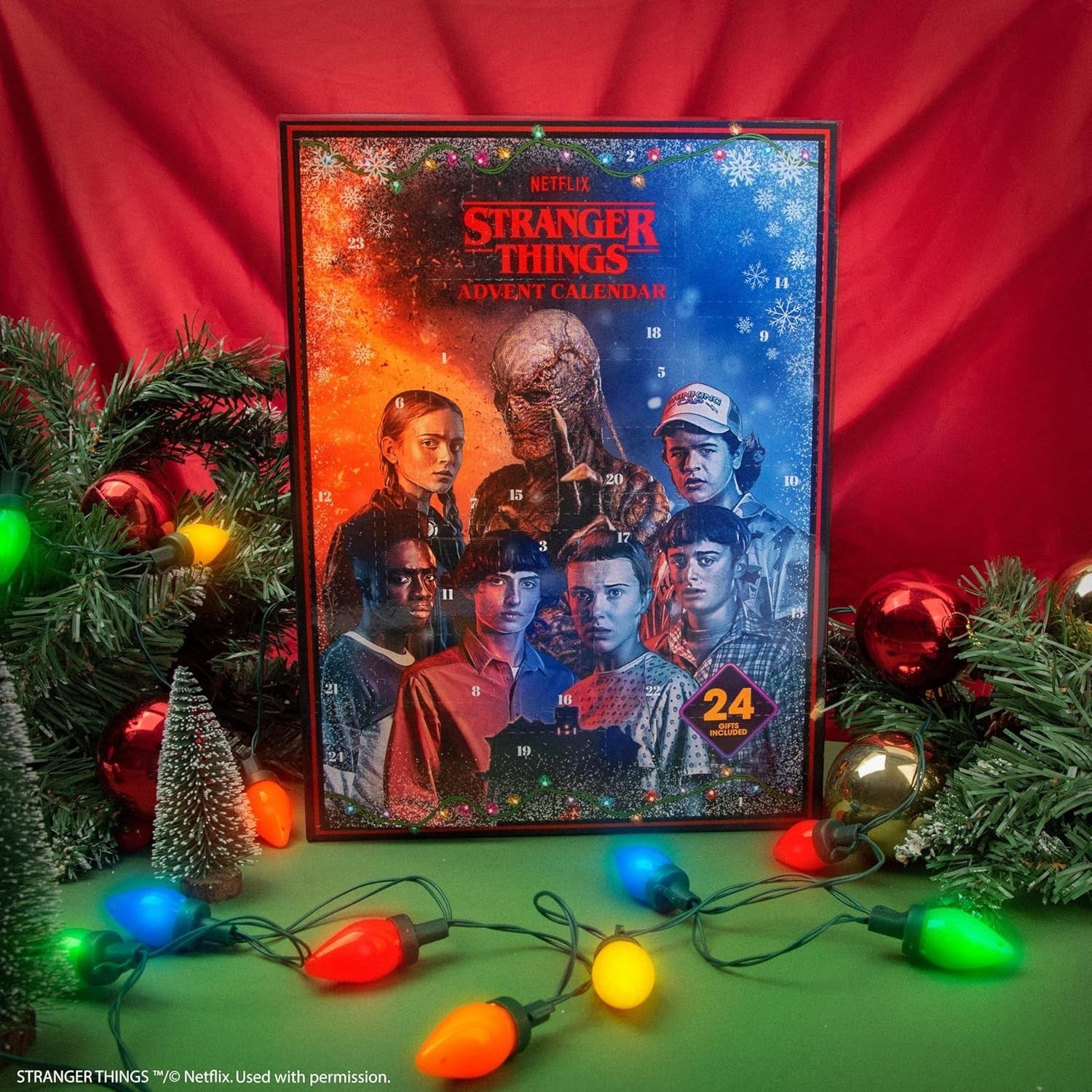 Calendrier de l’Avent STRANGER THINGS 2025 Édition Officielle Netflix 24 surpris