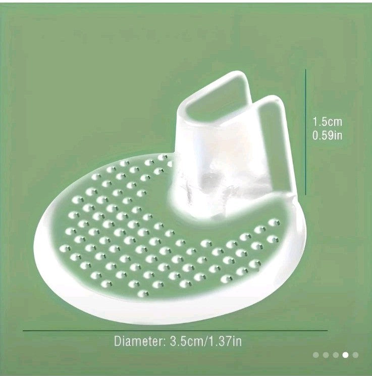 2pcs Protection sandales Tong Coussin de Silicone Gel Pads Protecteur d'orteil