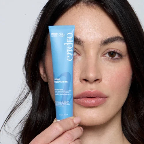 Crème visage bio hydratante hydratation intense Endro peau normale sèche 50ml