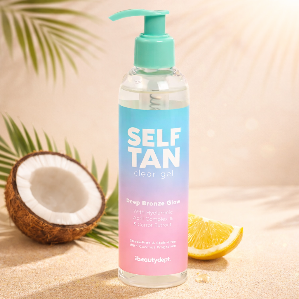 AUTOBRONZANT CORPS THE BEAUTY DEPT 200ml senteur coco, à l'acide hyaluronique