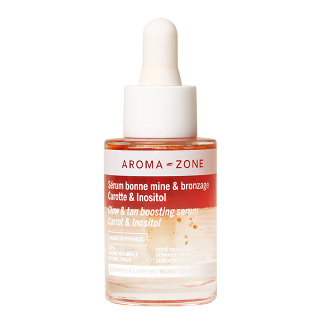 Aroma-zone Sérum concentré bonne mine et bronzage, carotte & inositol 30ml