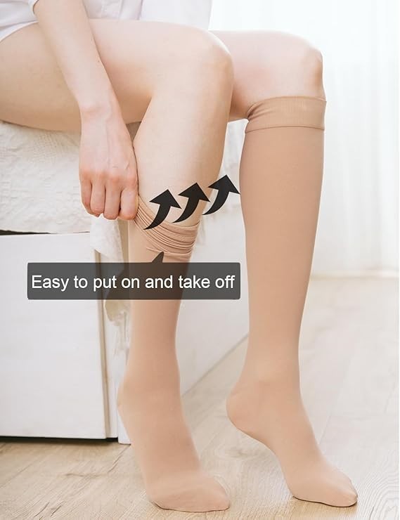 Taille S Chaussettes de Compression Contention contre les Varices fatigue jambes