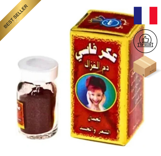 Poudre de Coquelicot Dam Al Ghazal 5g | Aker Fassi Marocain Pour Peau & Cheveux