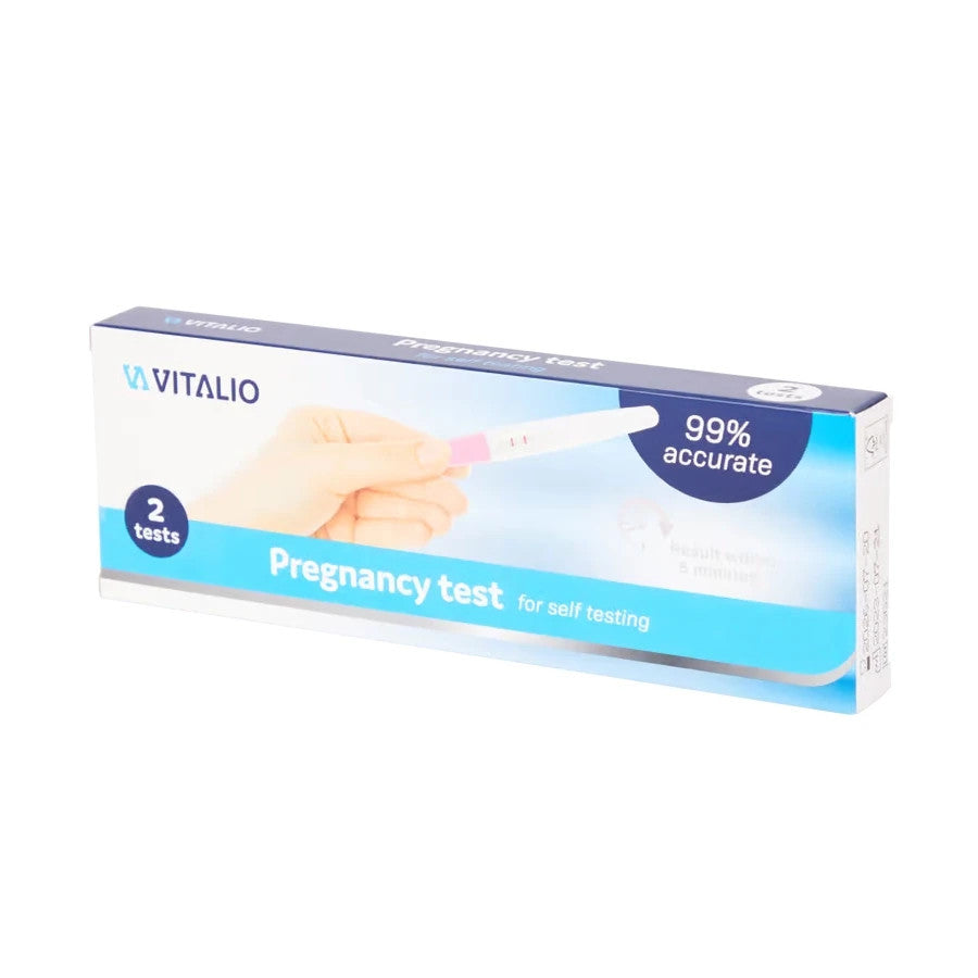 Lot 2 tests grossesse, test ultra précoce, résultat en 5min, 99% efficacité