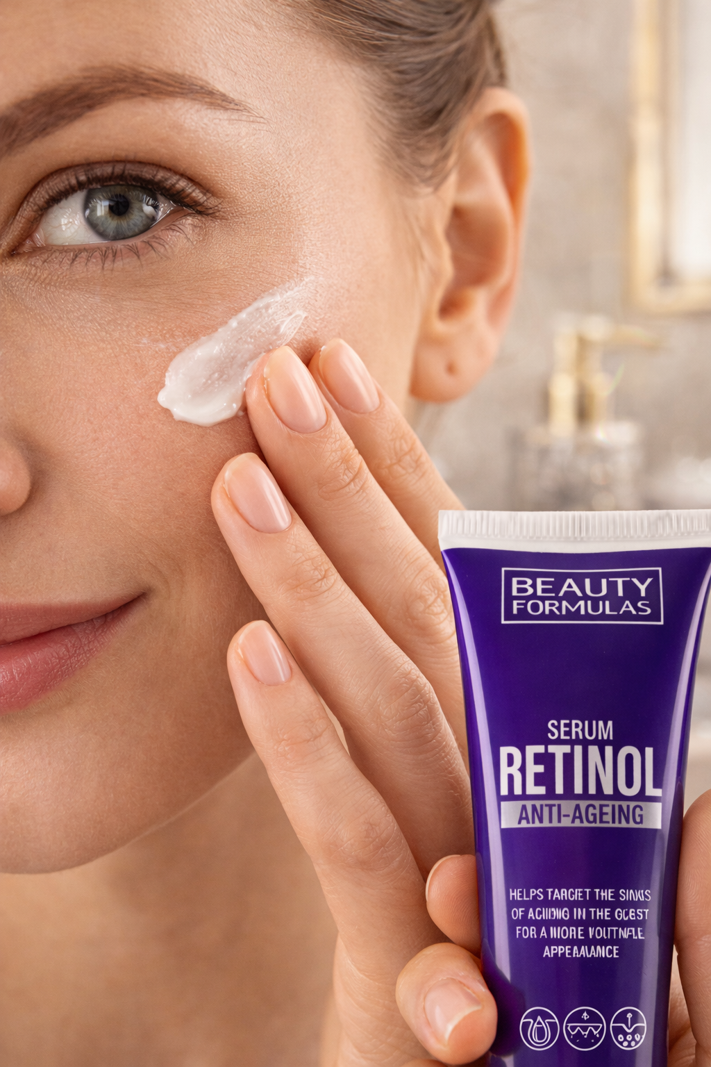 Sérum visage au rétinol anti-âge & rides hydratant Beauty Formulas 30ml protec..