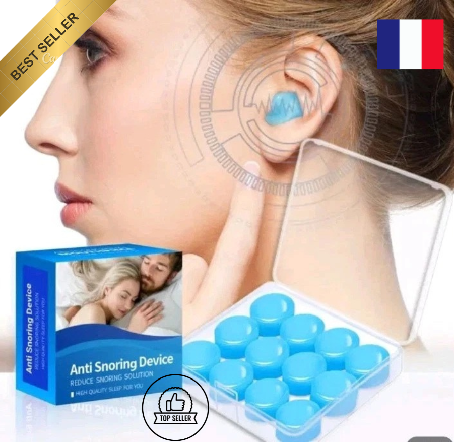Bouchon d'Oreille 6 Paires Boule Quies En Silicone Quies Moulables Réutilisables