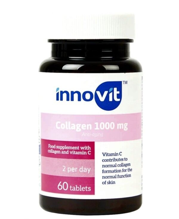 INNOVIT COLLAGÈNE 1000 MG COMPLÉMENT ALIMENTAIRE VITAMINE C ANTI-AGE LOT DE 3