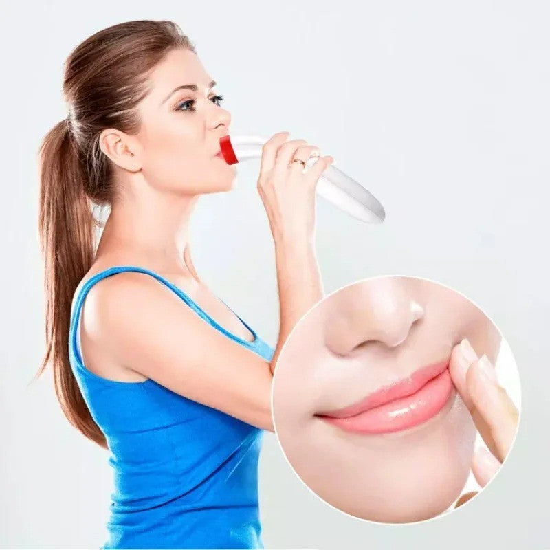 Portable Lip Plumper Massager for Fuller Lips Beauty Device USB Rechargeable