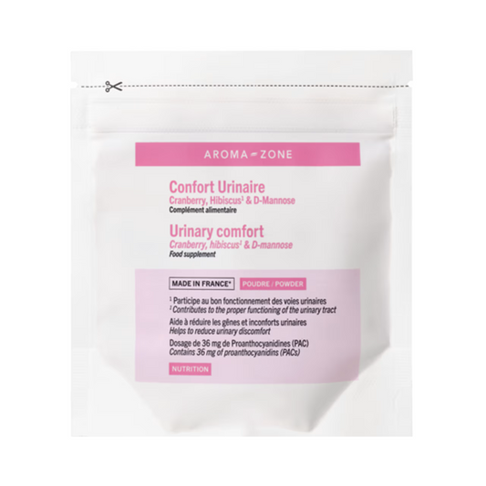 Aroma-Zone Confort Urinaire Poudre Cranberry Hibiscus Femme Vegan 65gr