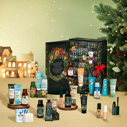 NEUF YVES ROCHER CALENDRIER DE L’AVENT 2025 A TIROIRS / 24 PRODUITS DE BEAUTE