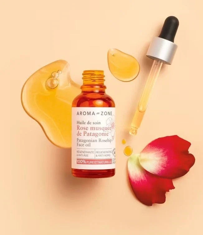 AROMA-ZONE HUILE DE SOIN ROSE MUSQUEE DE PATAGONIE BIO