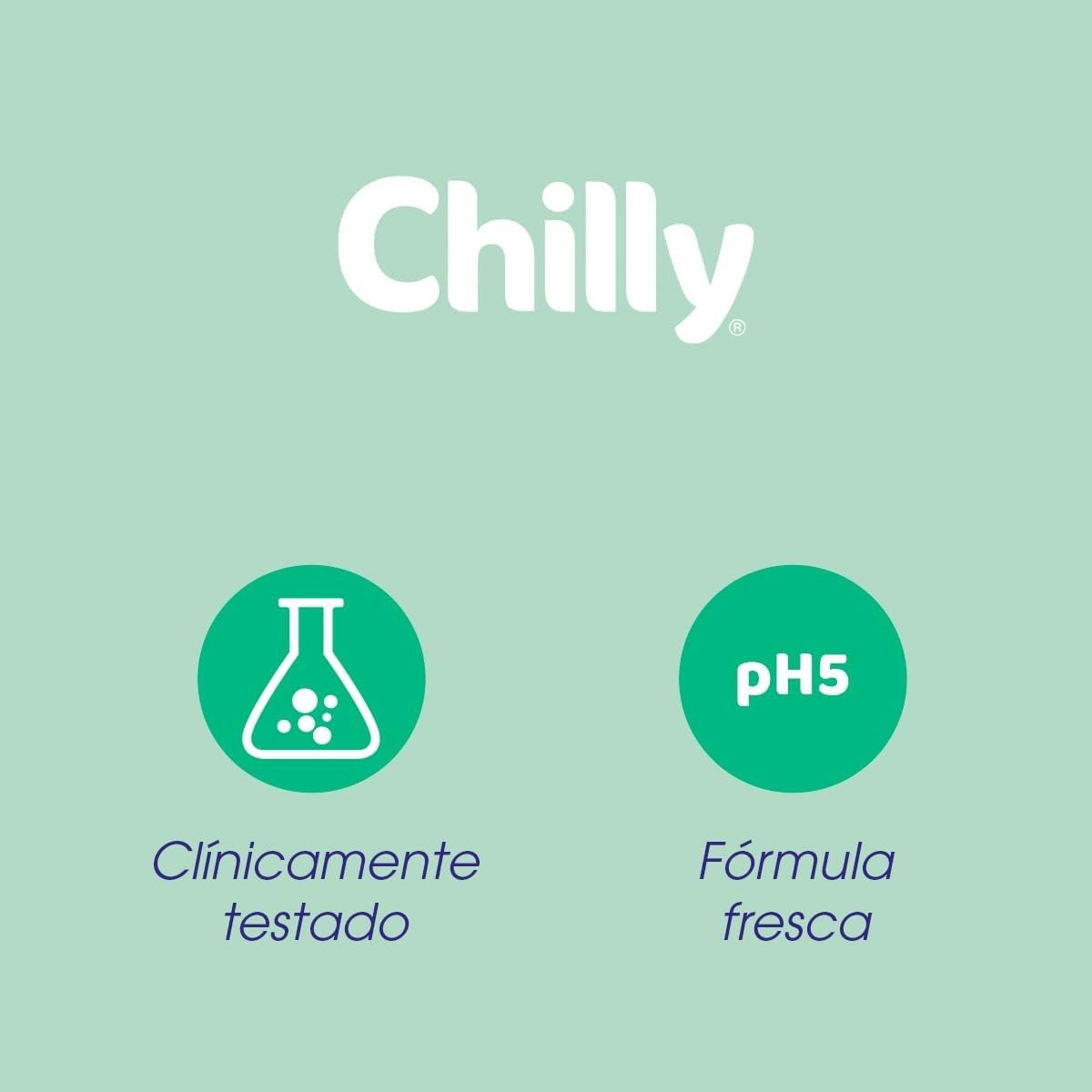 Chilly Gel lavant intime rafraichissant format pompe 200ml respecte le pH