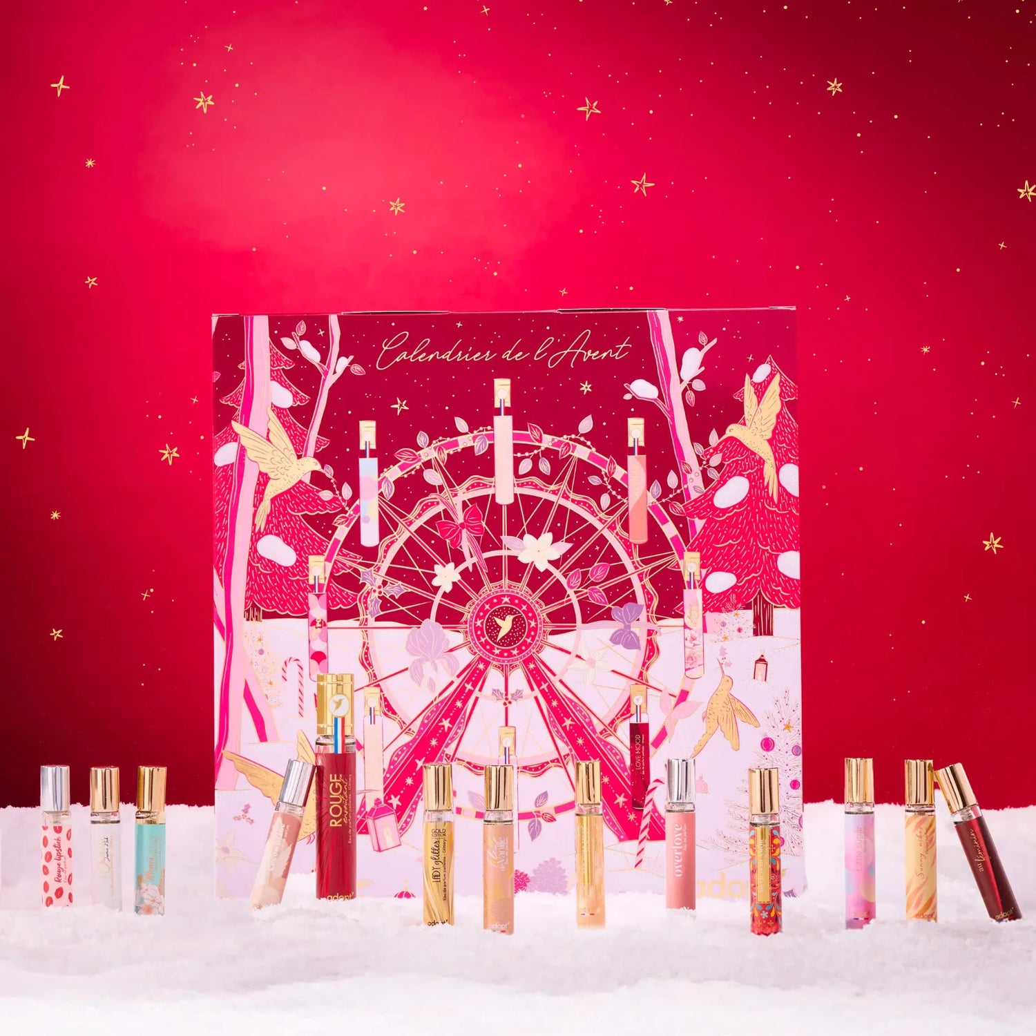 Calendrier de l'avent Adopt' 2025 Roue des Merveilles cadeau noël 24 parfums !