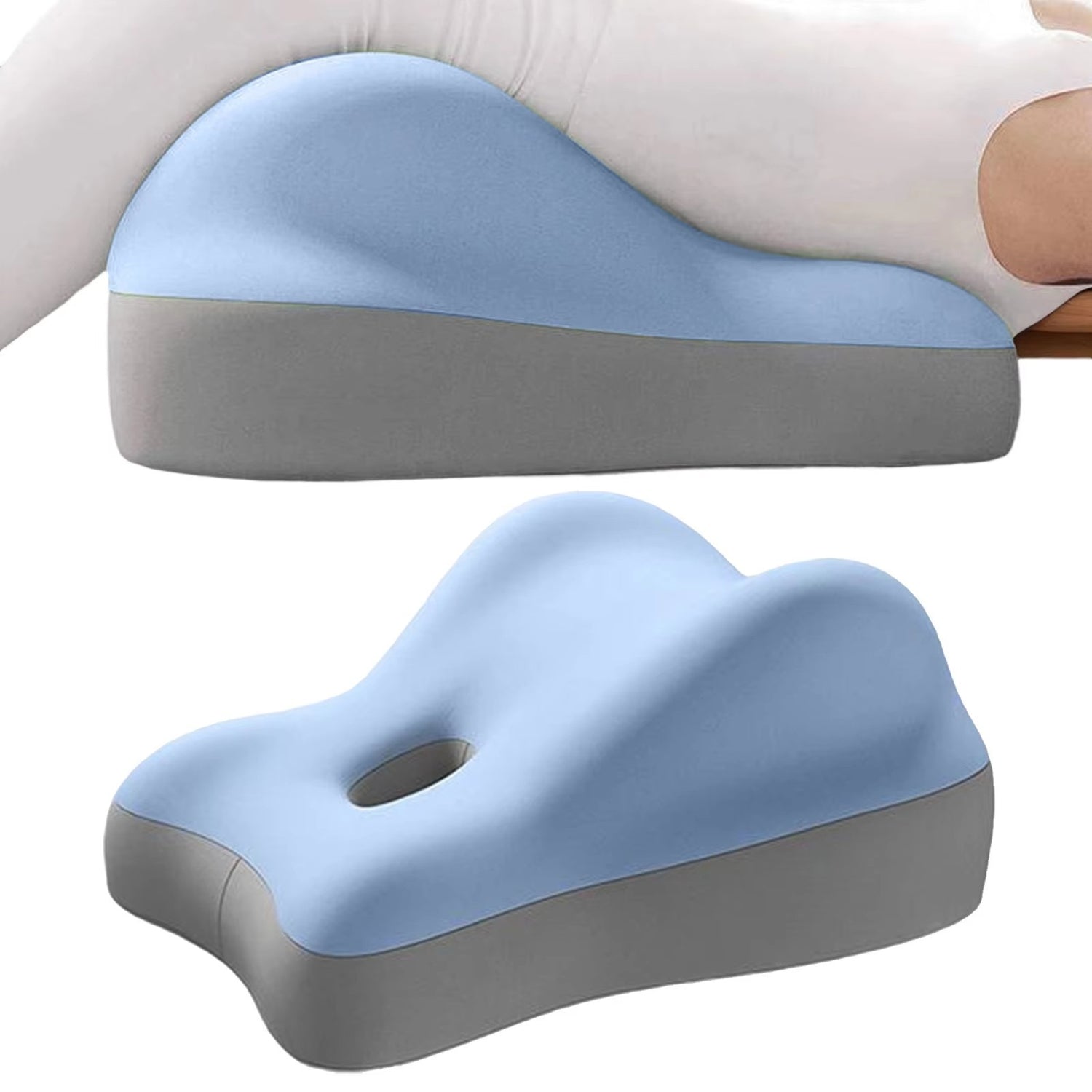 Sweet Spot Pillow, Chiro Monk Pillows for Couples, 27°Angle Perfect Position-USA