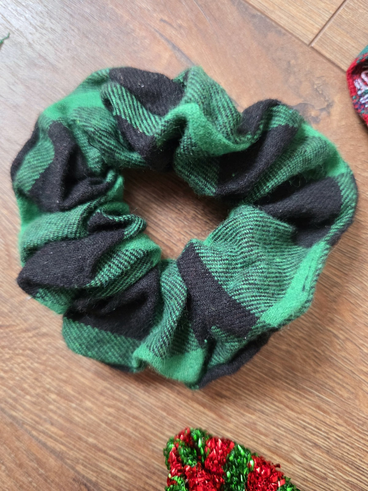 Élastique Chouchou De Noël  Cadeau Offre Fête Accessoires Cheveux Femme Fille X7