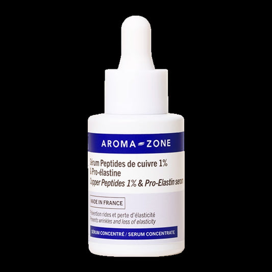 Aramo-zone sérum Visage Fermeté Anti-âge Peptides de Cuivre & Pro-élastine 30ml
