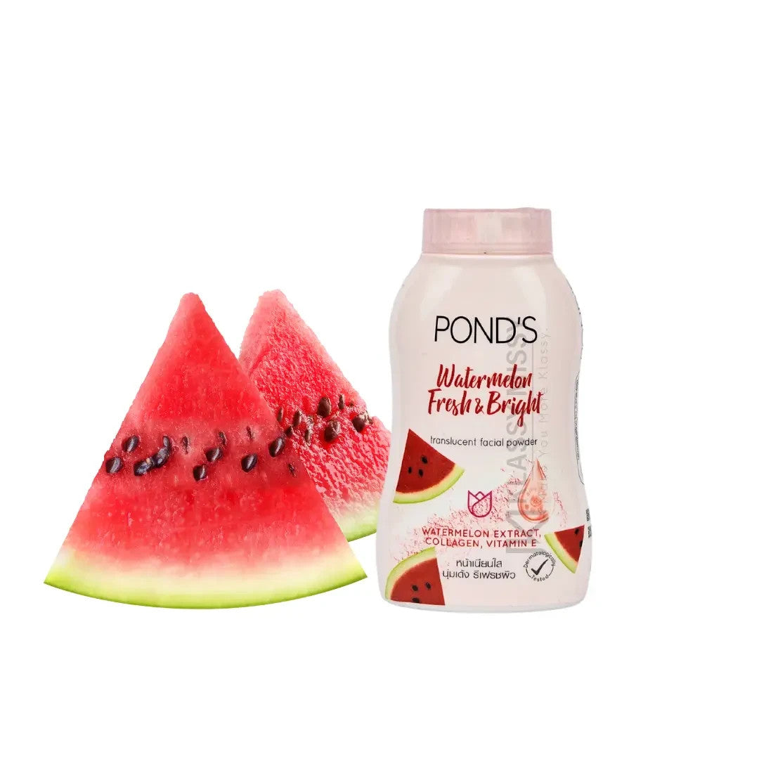 Pond’s Watermelon Fresh & Bright – Poudre Translucide matifiante Visage 45g thaï