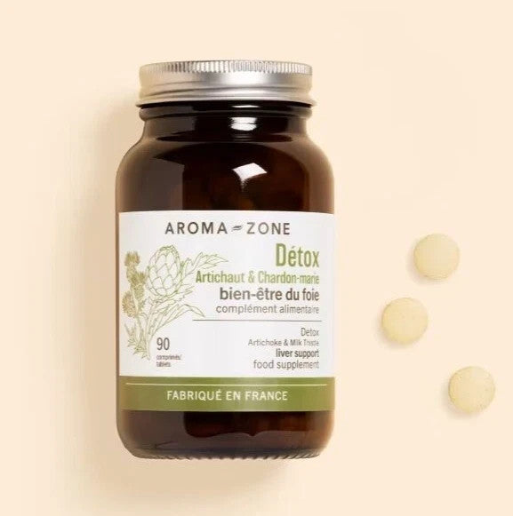 Détox & Bien-être du foie - 90 comprimés - Complément alimentaire Aroma-zone