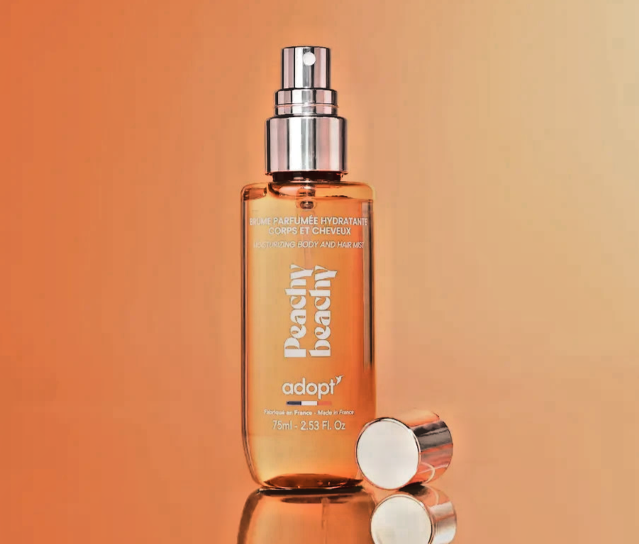 Adopt' Peachy Beachy Brume parfumée hydratante corps et cheveux 75 ml