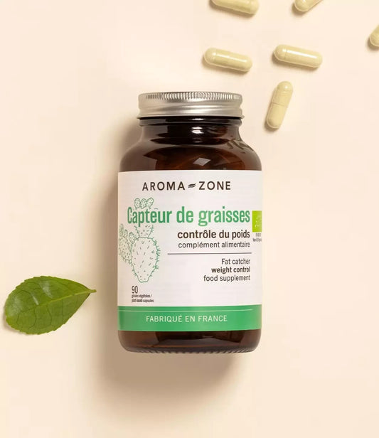 Aroma-Zone Capteur de Graisse Bio 90 Gélules Perte de Poids Minceur Naturel Neuf