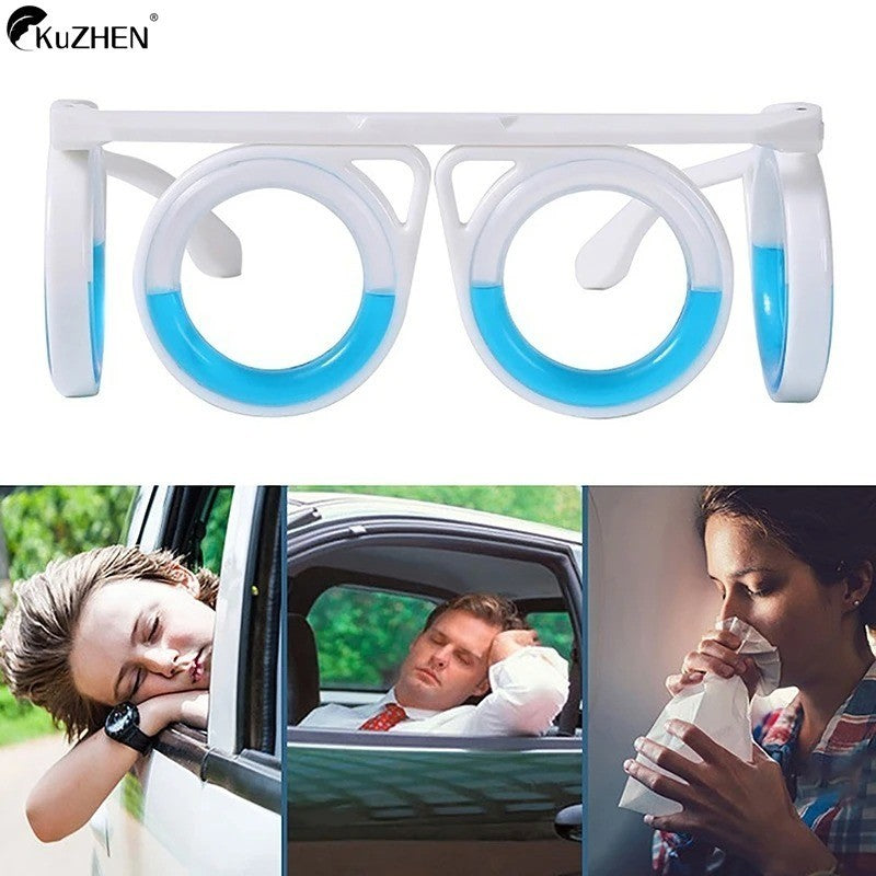 Lunettes Anti-vertige Voiture Sans Lentille Verres Anti-mal des Transports FR