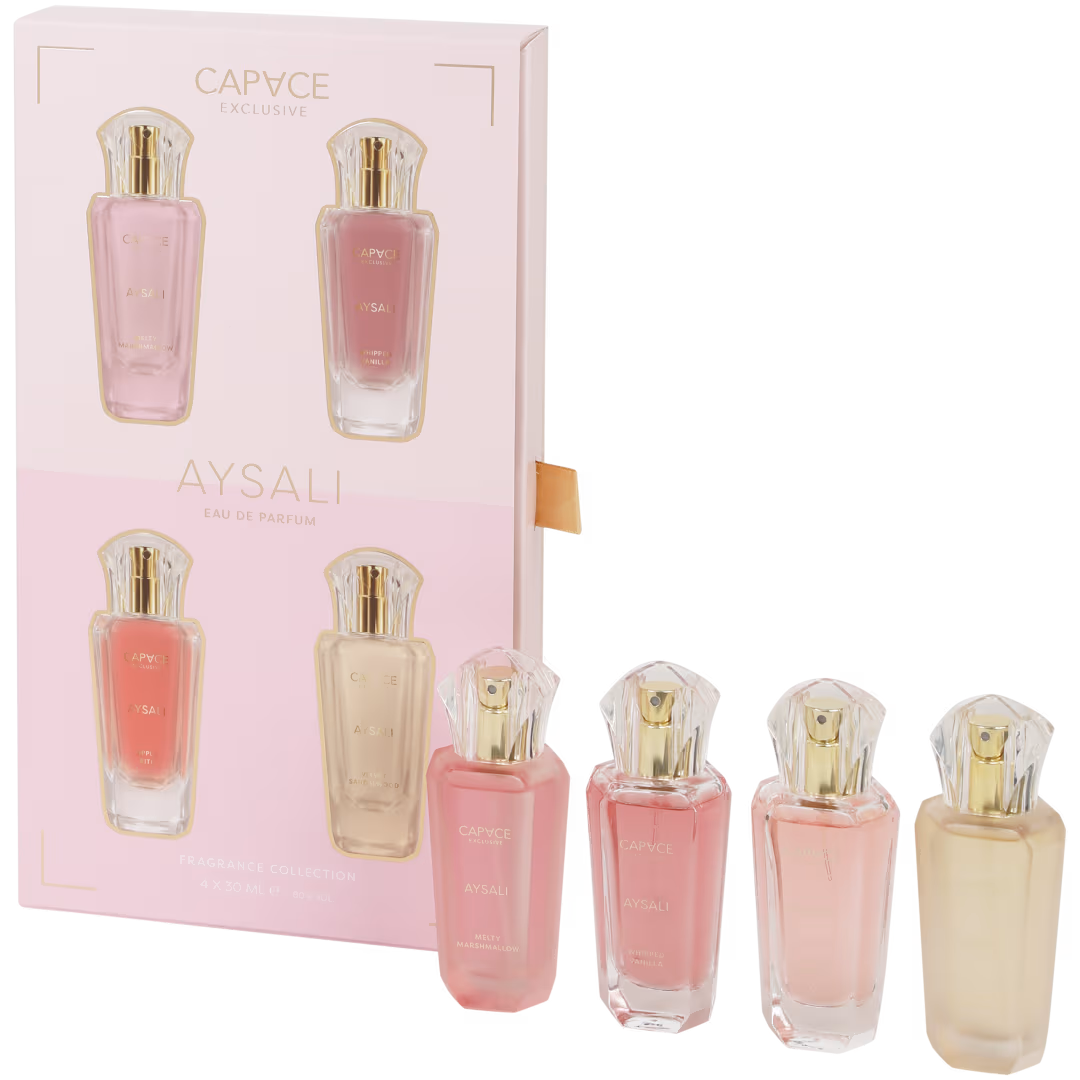 Coffret Eau de Parfum Capace Exclusive Aysali 4x30ml Vanille Marshmallow Femme