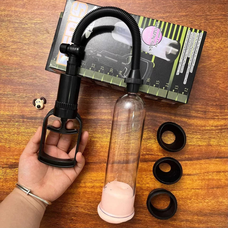 BDSM Pompe A Vide Développeur Pénis Neuf Agrandisseur De Sex Extension Sleeve
