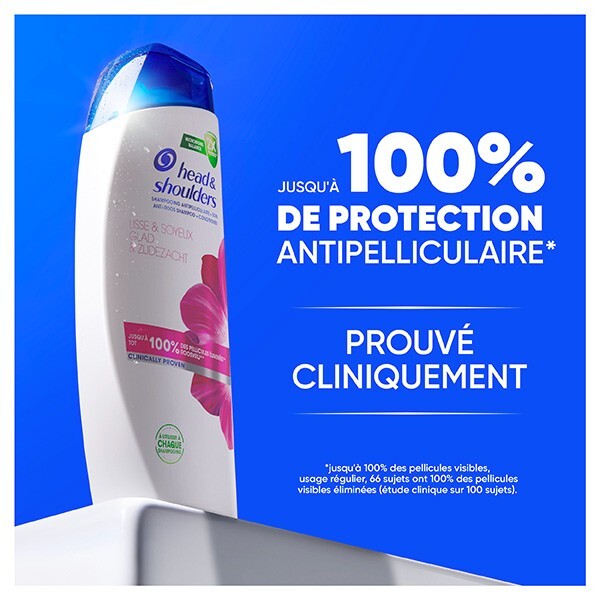 Head & shoulders Lisse & Soyeux Shampooing Blanc 600 ML