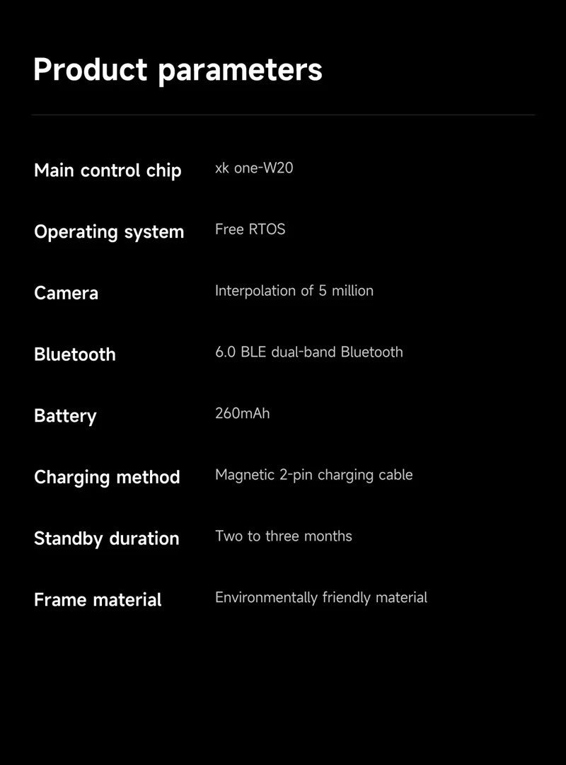 AI Smart Glasses 2026 HD Camera Video Recording Translation Bluetooth Photochrom