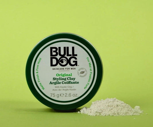 Cire coiffante à l’argile Bulldog Original styling clay 75ml - cheveux homme