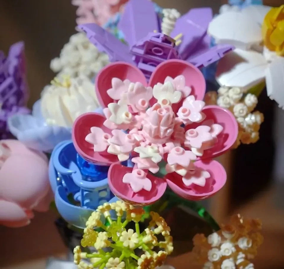 Jeux Assemblage Décoration Fleurs Bouquet Fleurs  , Jeux Adultes Et Enfant