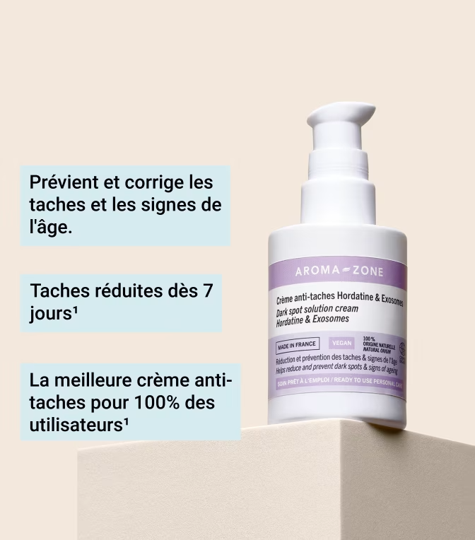 AROMA- ZONE Crème anti âge, anti imperfections 50ML Collagène Vegan & Spilanthe