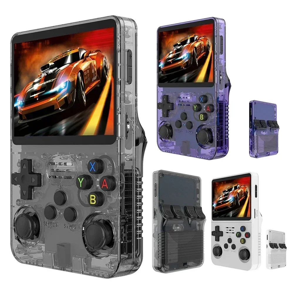 R36S Retro Handheld Game Gaming Console Linux System Handheld 64GB, 128GB, 264GB