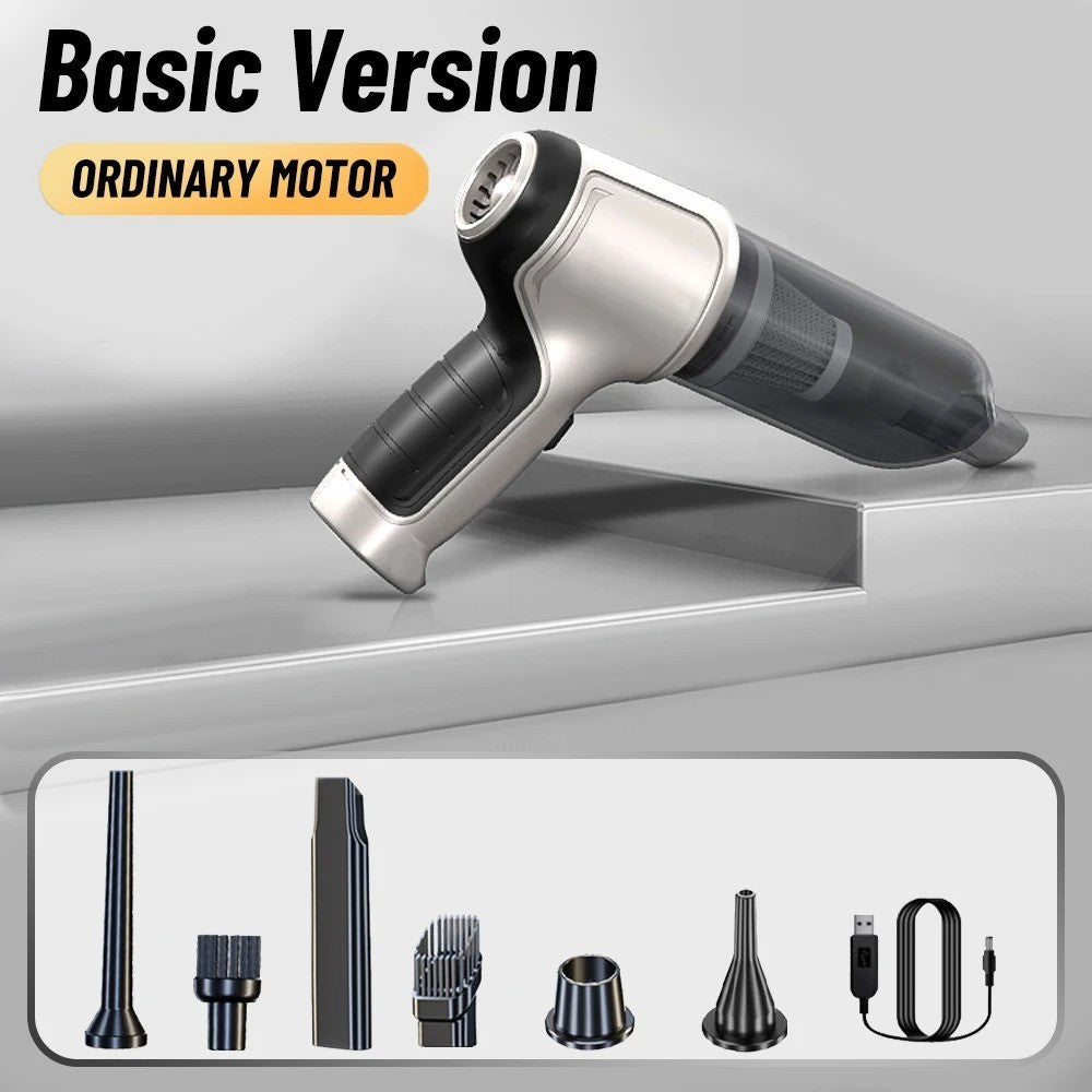 Aspirateur de voiture sans fil 95000Pa forte aspiration Machine de nettoyage 