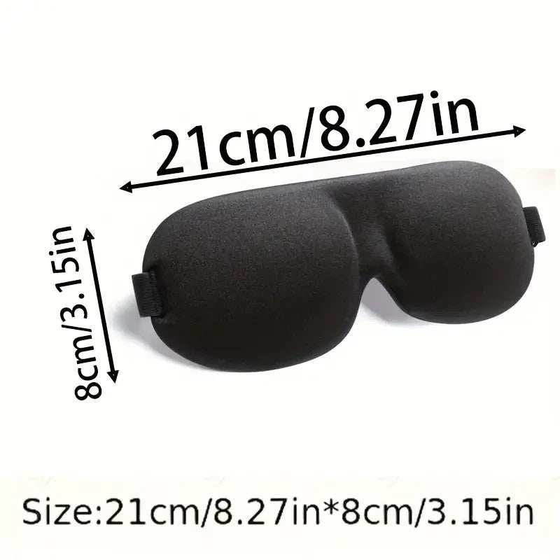 Bandeau Pour Dormir 3D Masque De Sommeil Réparateur Cache Yeux Nuit Confortable