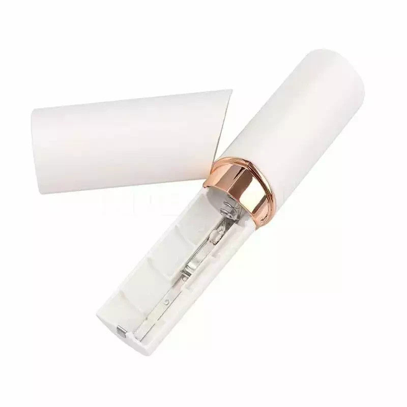 Mini Epilateur Facial Electrique Indolore Sécurisé Cou Jambe Epilation Rasoir