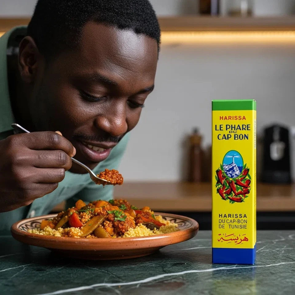 Harissa en tube PHARE DU CAP BON - 70gr - pimenter vos plats -  LIVRAISON RAPIDE
