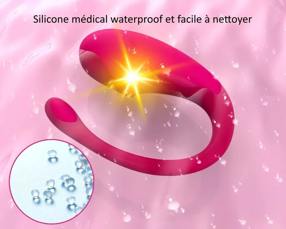 24h/48h Oeuf Vibrant  Sextoy  Jeu coquin Couple à distance gode clitoris anal